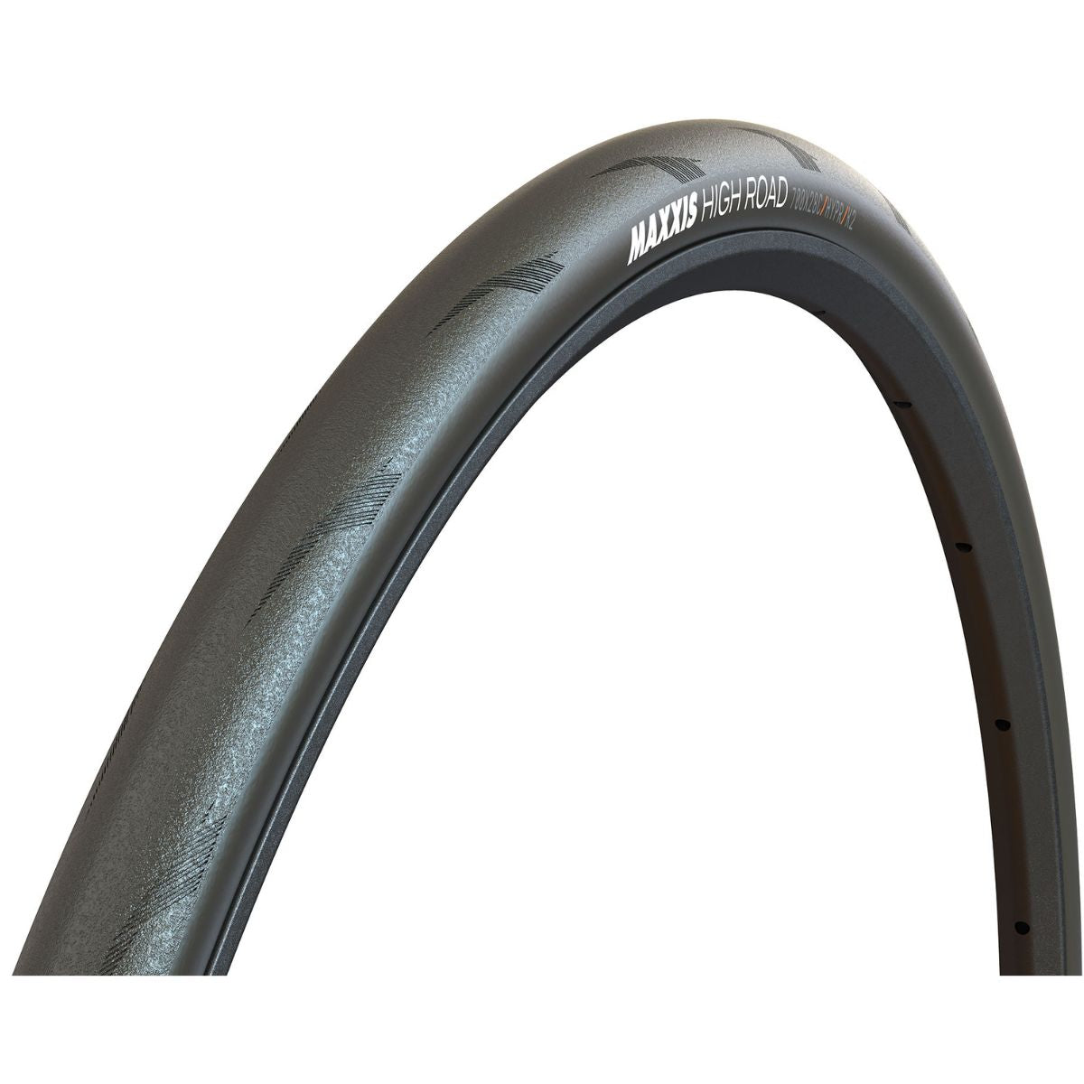 LLANTA MAXXIS HIGH ROAD FIBRA CARBÓN – 700x30C / PLEGABLE / NEGRO / 150 TPI / TUBELESS / HYPR / K2
